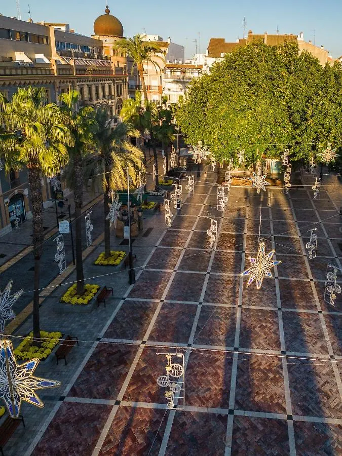 Conjunto De Apartamentos Antiguo Palacio Hotel Paris Huelva 0*,